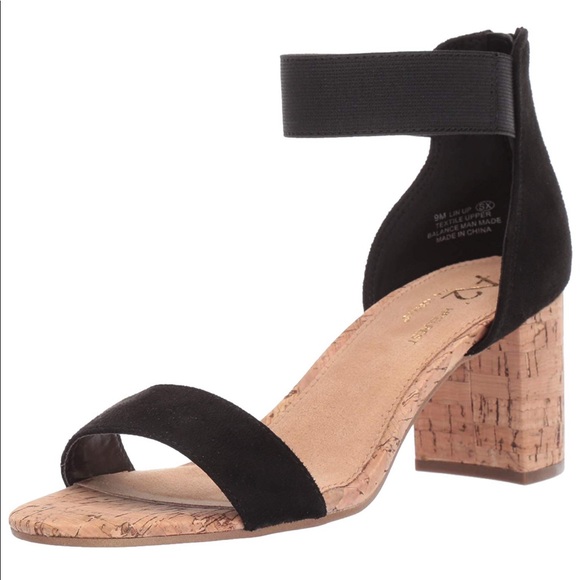 aerosoles black sandals